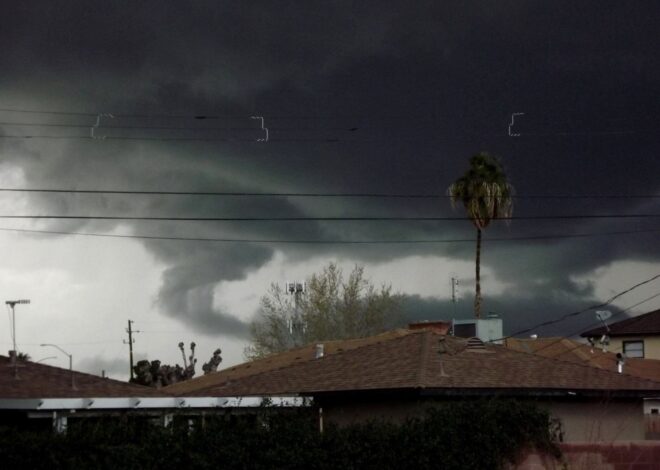 Tornado en California: las imágenes del inusual e impactante fenómeno en Los Ángeles