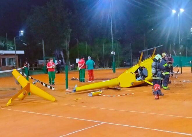 Dónde cayó: trayectoria del helicóptero que se estrelló en Palermo Dónde cayó: trayectoria del helicóptero que se estrelló en Palermo