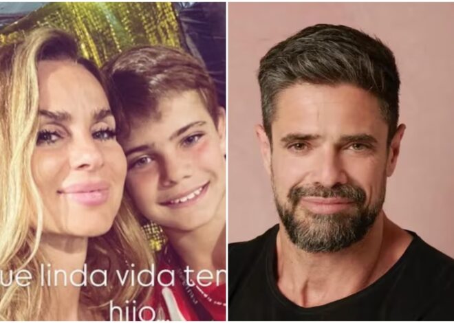 Sabrina Rojas estuvo presente en el acto de fin de año de su hijo y le tiró un “palito” a Luciano Castro
