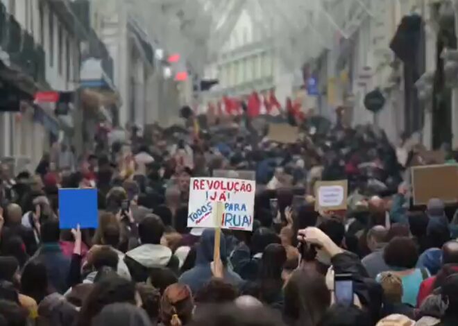 Millones de personas se movilizaron en Portugal en protesta contra una reforma laboral