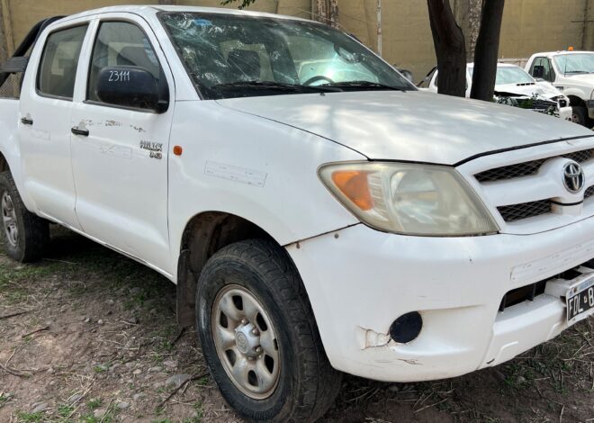 Subasta pública: se venden camionetas, motos y tractores de una reconocida empresa