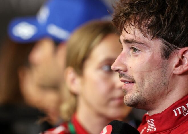 Leclerc: Ver a Ferrari cuarto y a 400 puntos de McLaren duele mucho