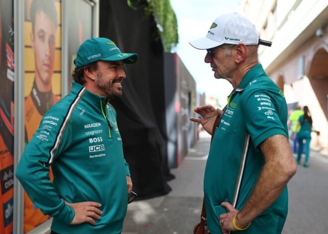 Alonso niega que el avance de Newey a jefe de Aston Martin fuera por los malos resultados Alonso niega que el avance de Newey a jefe de Aston Martin fuera por los malos resultados