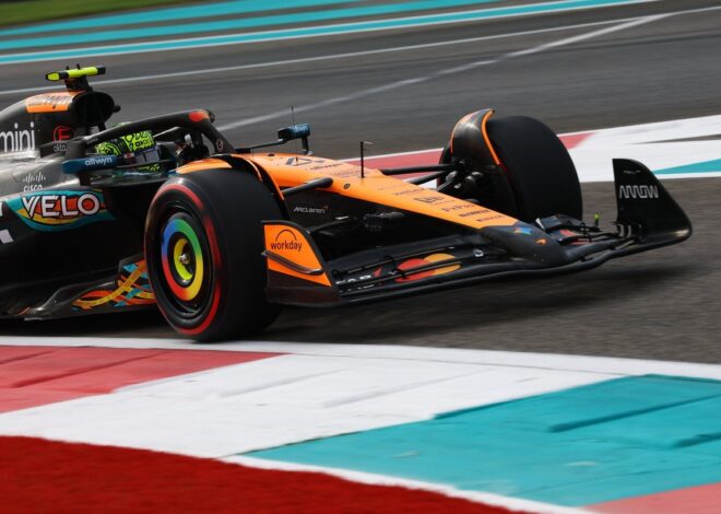Norris supera a Verstappen por 8 milésimas en la FP1 de Abu Dhabi; Colapinto en el top 10
