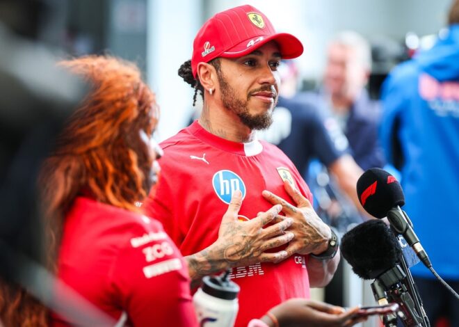 Hamilton señala que negatividad de los medios está afectando a Ferrari Hamilton señala que negatividad de los medios está afectando a Ferrari
