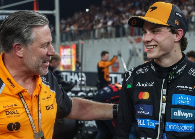 Zak Brown está "convencido" de que Piastri será campeón de F1 con McLaren