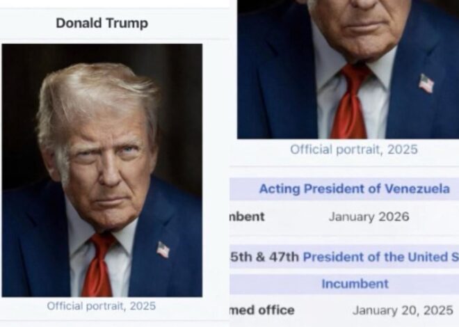 Donald Trump compartió un posteo en el que se adjudicó ser el presidente de Venezuela Donald Trump compartió un posteo en el que se adjudicó ser el presidente de Venezuela