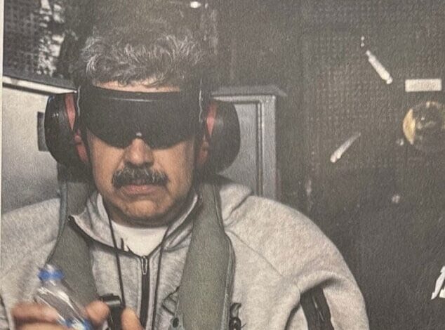 Donald Trump dio a conocer la primera foto de Maduro tras su captura en Venezuela