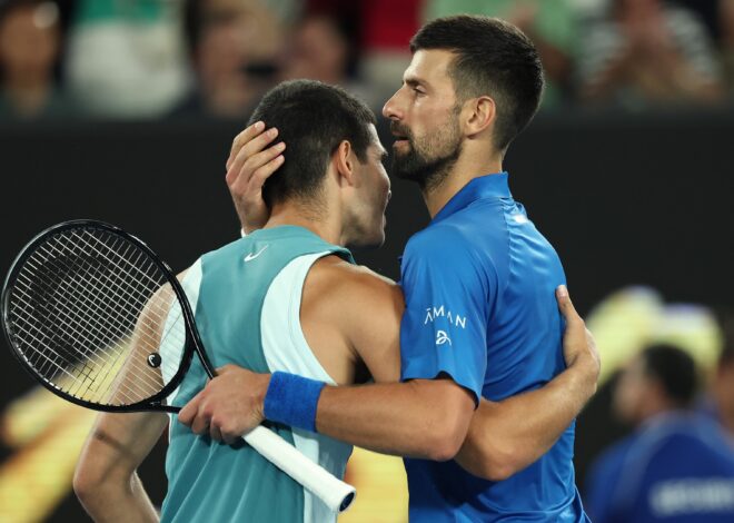 Horario del partido entre Carlos Alcaraz y Novak Djokovic, por la final del Australian Open 2026