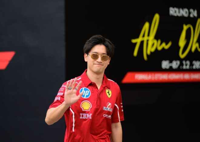 Ferrari se separa de Zhou Guanyu para la F1 2026