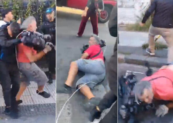 Agredieron a un grupo de trabajadores de prensa en el Congreso y demoraron a un camarógrafo Agredieron a un grupo de trabajadores de prensa en el Congreso y demoraron a un camarógrafo