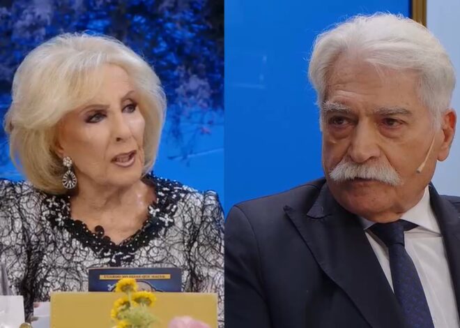 El disparatado ida y vuelta entre Mirtha Legrand y Jorge Asís al aire: “Me gusta que me mires”