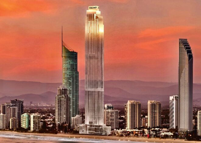 Eric Trump anunció la construcción del edificio más alto de Australia