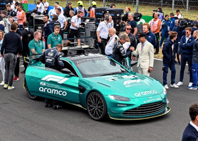 Sale a la venta el Aston Martin safety car del GP de Abu Dhabi 2021