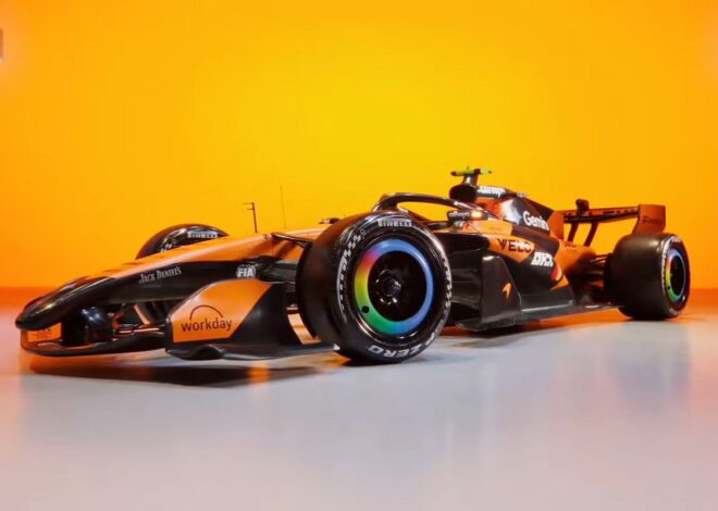 McLaren presenta oficialmente la decoración papaya para el coche de F1 de 2026