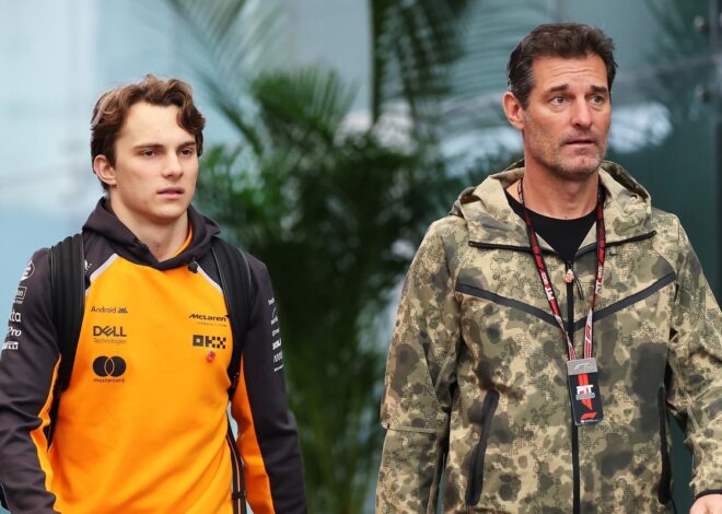 Piastri aclara la situación de su mánager, Mark Webber, y cómo trabajarán en 2026