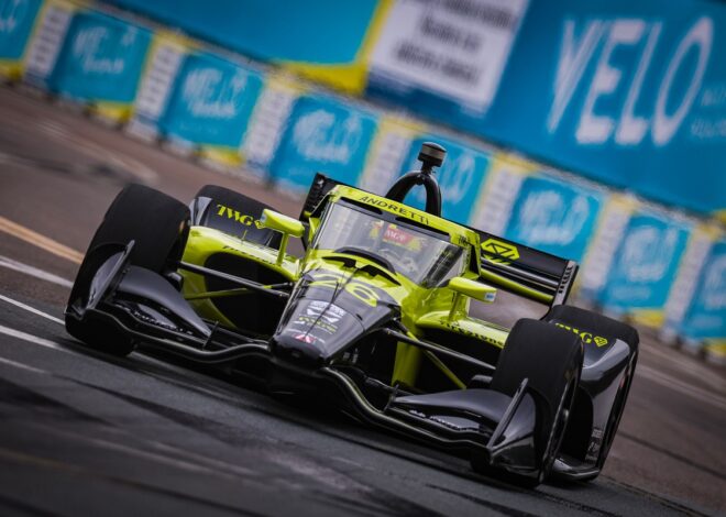 Will Power se estrella al inicio de la segunda práctica en St. Petersburg
