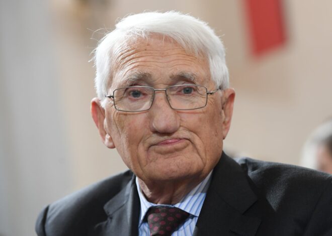 Murió Jürgen Habermas, el influyente filósofo alemán Murió Jürgen Habermas, el influyente filósofo alemán