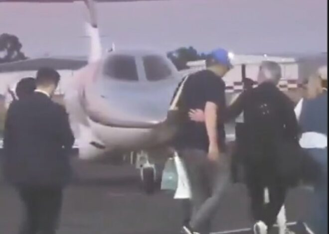 Un video confirma el viaje de Adorni a Punta del Este en avión privado Un video confirma el viaje de Adorni a Punta del Este en avión privado