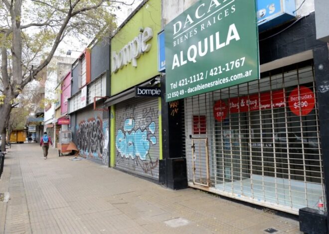 El comercio minorista lleva once trimestres de caída en La Plata y los locales vacíos crecieron un 180% El comercio minorista lleva once trimestres de caída en La Plata y los locales vacíos crecieron un 180%