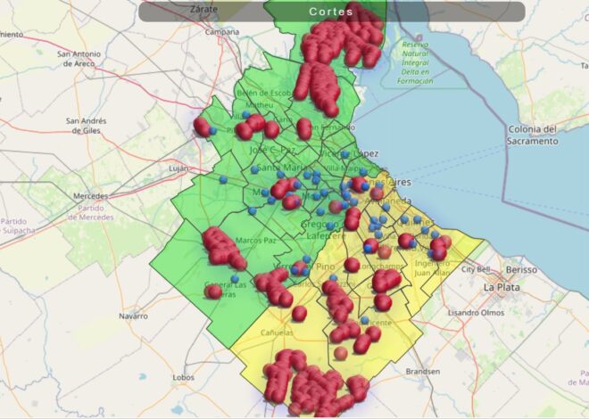 Mapa de cortes de luz: quiénes está quiénes están sin suministro tras la tormenta en AMBA Mapa de cortes de luz: quiénes está quiénes están sin suministro tras la tormenta en AMBA