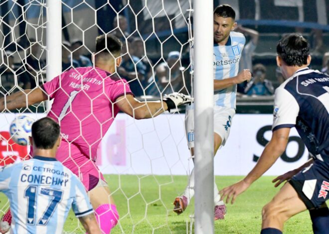 Racing venció a San Martín de Formosa con gol de Maravilla Martínez y ya se enfoca en Independiente