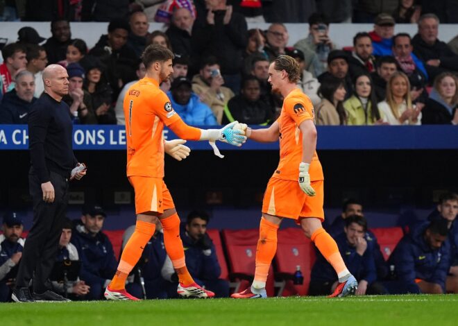 Los errores de la defensa de Tottenham que terminaron en ¡cuatro goles en 17 minutos! de Atlético de Madrid Los errores de la defensa de Tottenham que terminaron en ¡cuatro goles en 17 minutos! de Atlético de Madrid