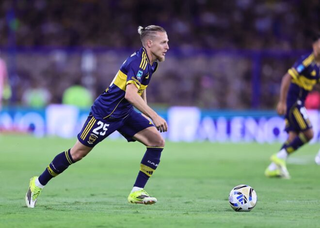 Santiago Ascacibar sufrió un desgarro en Boca y lo esperan para la Copa Libertadores