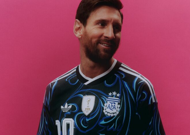 Adidas presentó la camiseta alternativa de la selección argentina para el Mundial 2026