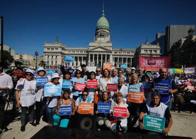Paro docente, en vivo: a qué hora es la marcha al Congreso y cómo es el mapa de cortes Paro docente, en vivo: a qué hora es la marcha al Congreso y cómo es el mapa de cortes