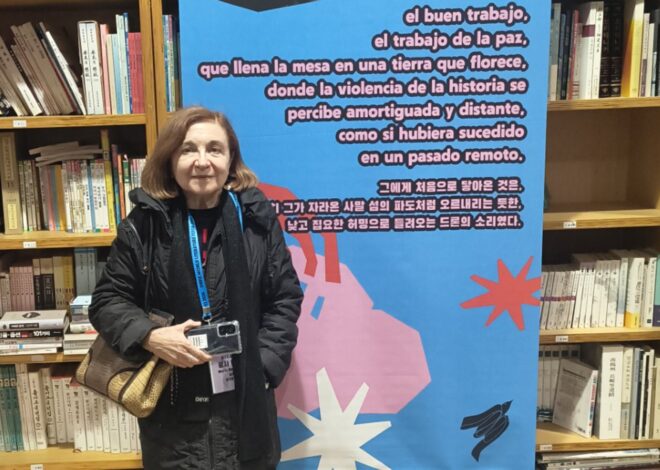 La argentina María Rosa Lojo, única invitada hispanohablante del festival literario en la zona desmilitarizada de Corea del Sur