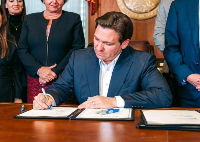 Ron DeSantis firmó siete nuevas leyes en Florida, con impacto en trabajadores agrícolas y de la salud