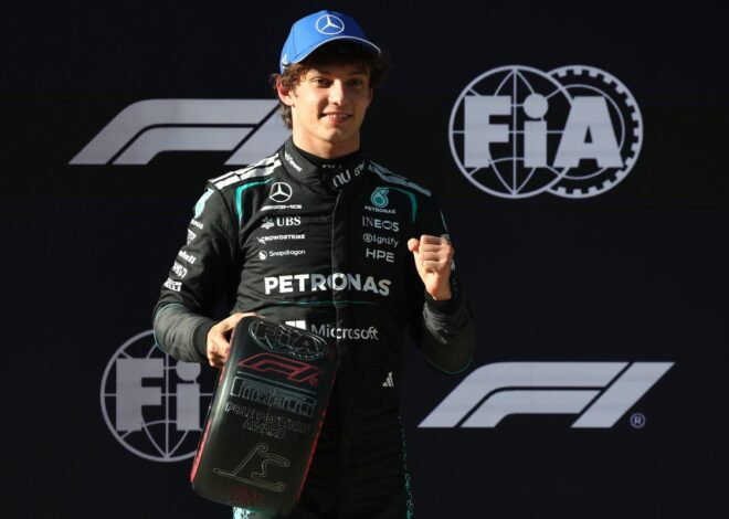 Antonelli tras su histórica pole en la F1 en China: "Solo intenté mantener la calma" Antonelli tras su histórica pole en la F1 en China: "Solo intenté mantener la calma"