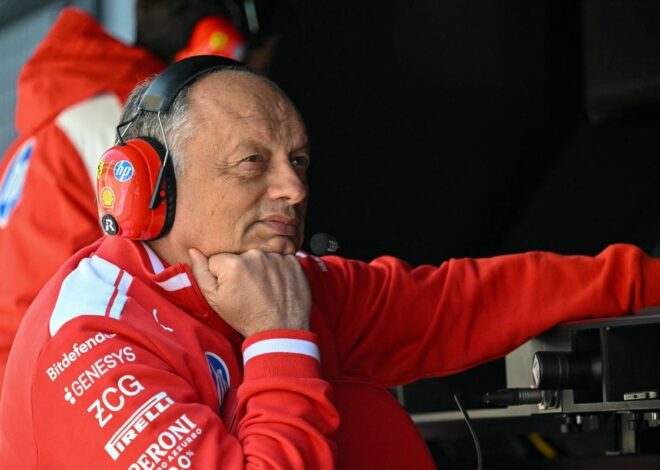 Vasseur satisfecho con el avance de Ferrari: "Vamos por buen camino"