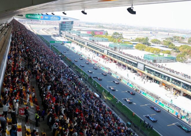 La parrilla de salida para el GP de China de F1 2026 La parrilla de salida para el GP de China de F1 2026