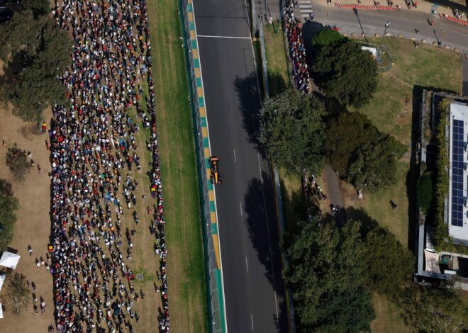 Cinco zonas para el nuevo "modo recta" en el GP de Australia de F1 2026