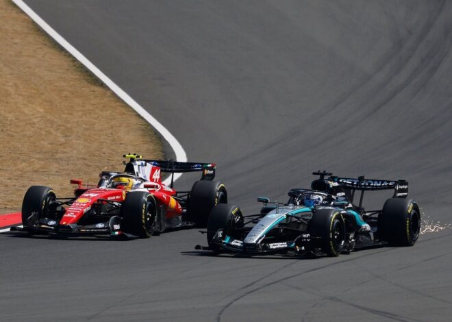 Russell se impone a Ferrari en la sprint de China; Colapinto es 14° y Checo Pérez último Russell se impone a Ferrari en la sprint de China; Colapinto es 14° y Checo Pérez último