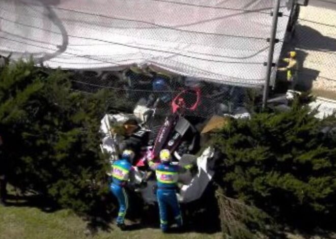 VIDEO: Scott McLaughlin atraviesa la valla en un aterrador accidente en IndyCar VIDEO: Scott McLaughlin atraviesa la valla en un aterrador accidente en IndyCar