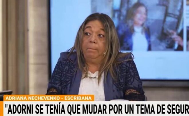 La escribana dijo que Adorni nunca había comprado nada antes de ser funcionario: "Se le vino todo junto"