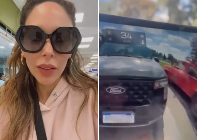 El video del accidente de Barby Franco y el descargo de su pareja Fernando Burlando