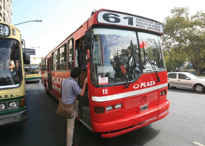 Este es el sueldo que cobran los choferes de colectivo en abril 2026