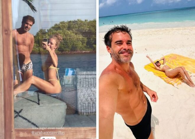 Las fotos de la exclusiva luna de miel de Nicolás Cabré y Rocío Pardo en Aruba: romanticismo y besos al lado del mar Las fotos de la exclusiva luna de miel de Nicolás Cabré y Rocío Pardo en Aruba: romanticismo y besos al lado del mar