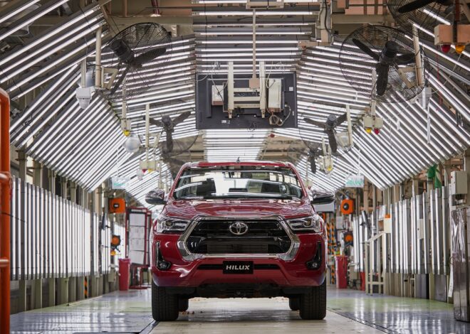 Toyota revela que quiere tener un año récord de producción en la Argentina: ya hace un vehículo cada 89 segundos Toyota revela que quiere tener un año récord de producción en la Argentina: ya hace un vehículo cada 89 segundos