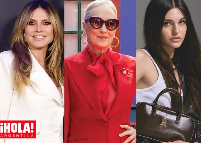 Qué se sabe de… El especial encuentro de Heidi Klum, el tour fashion de Meryl Streep y la hija modelo de Alessandra Ambrosio