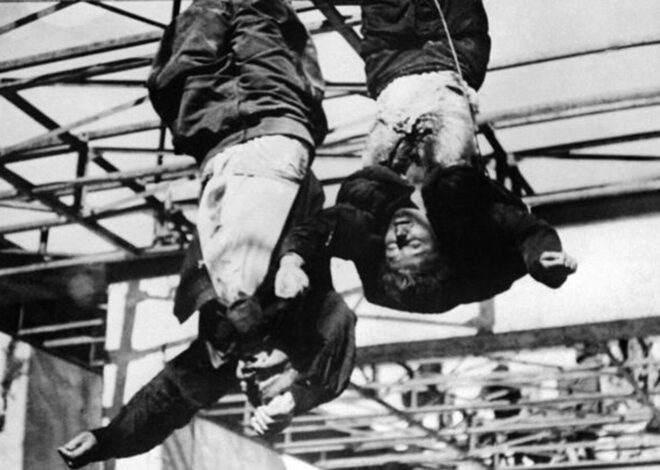 Benito Mussolini: su brutal ejecución y la macabra exhibición pública de su cadáver junto al de su amante