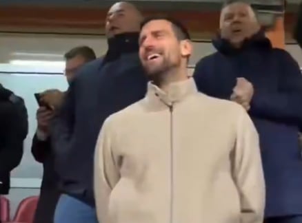 El sorpresivo gesto de Djokovic durante la eliminación de Italia en el repechaje para el Mundial 2026