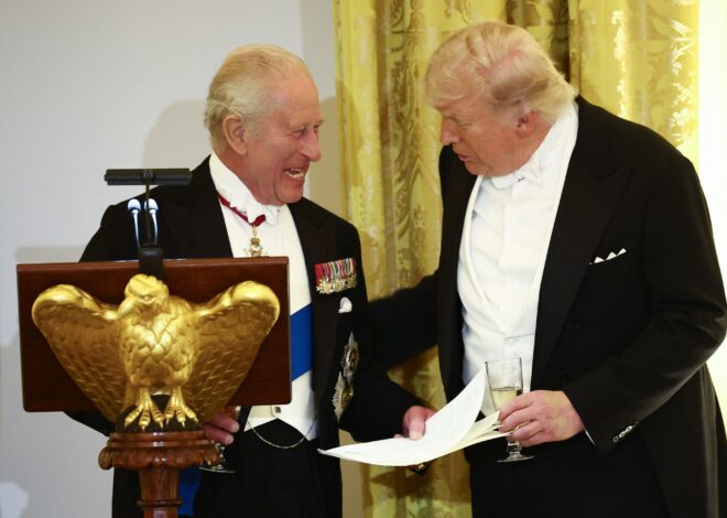La irónica respuesta del rey Carlos III a Donald Trump: “Sin nosotros estarían hablando francés”