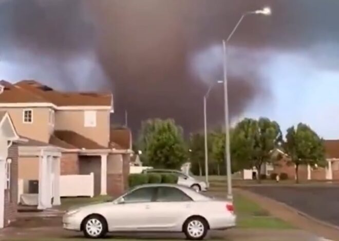 Un poderoso tornado categoría F4 arrasó una ciudad de Oklahoma, en Estados Unidos