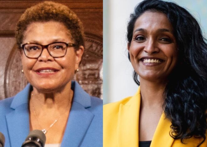 Crisis en Los Ángeles: la encuesta que revela la disputa interna entre Karen Bass y Nithya Raman Crisis en Los Ángeles: la encuesta que revela la disputa interna entre Karen Bass y Nithya Raman