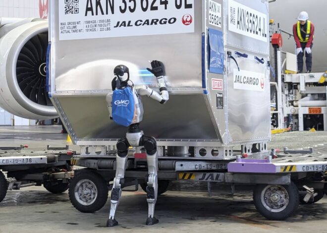 Japan Airlines utilizará robots humanoides para despachar el equipaje a partir de mayo Japan Airlines utilizará robots humanoides para despachar el equipaje a partir de mayo
